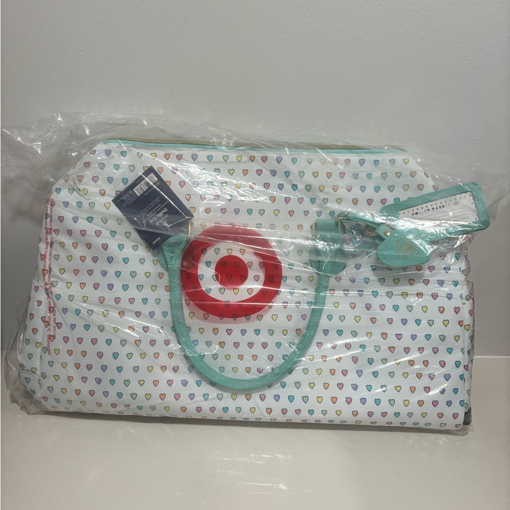 Roller Rabbit Target disco hearts wave duffel bag - Picture 5 of 5